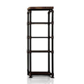 Antique Black Metal 5-Shelf Etagere Bookcase J669060
