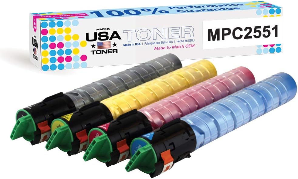 CMYK 4 Cartridges Toner F5020