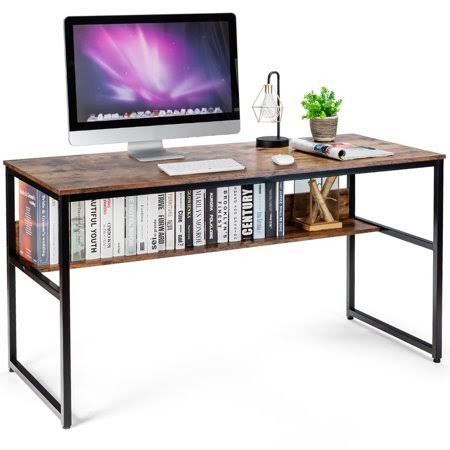 Industrial Computer Desk with Storage Shelf Z526