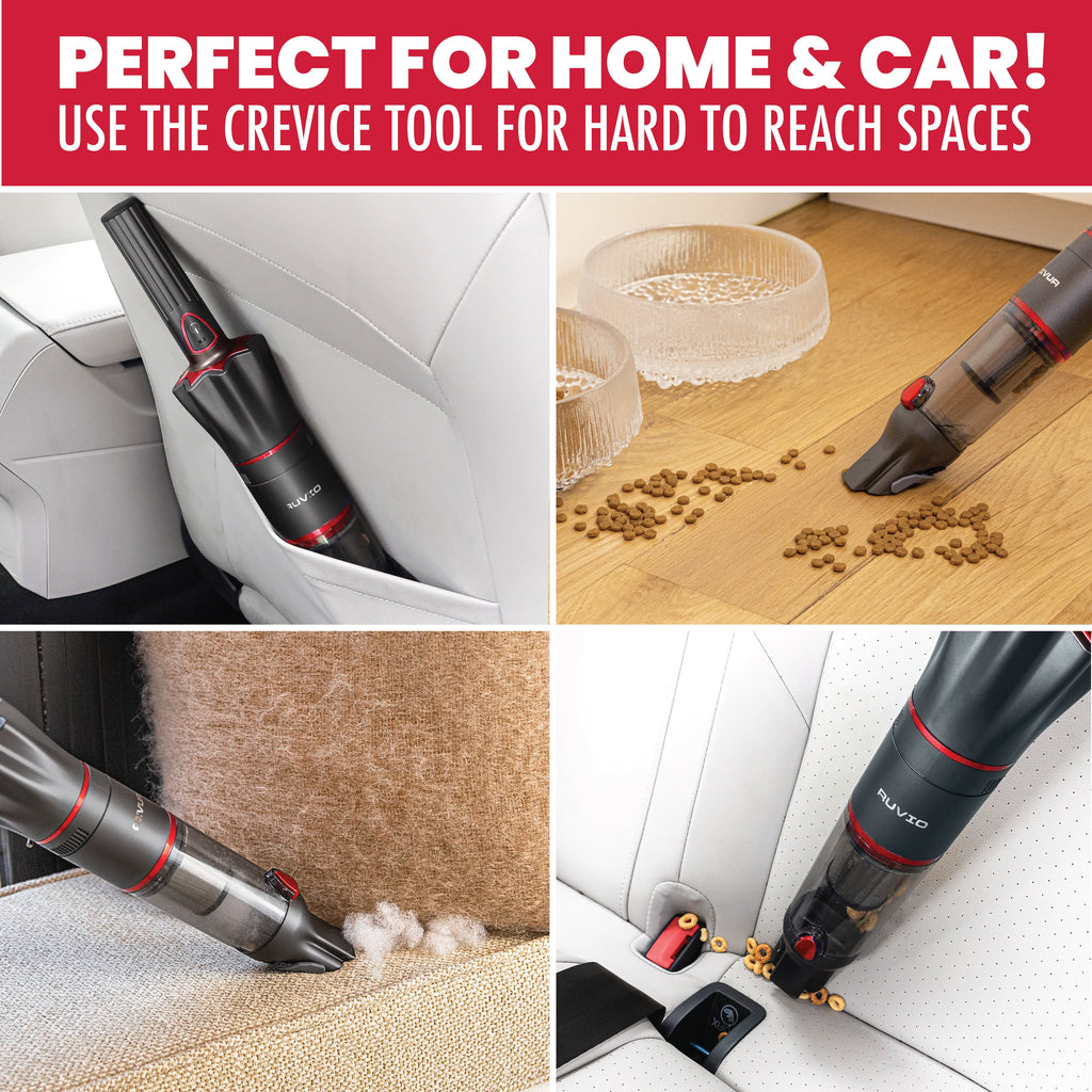 Red Cordless Handheld Vacuum H233879