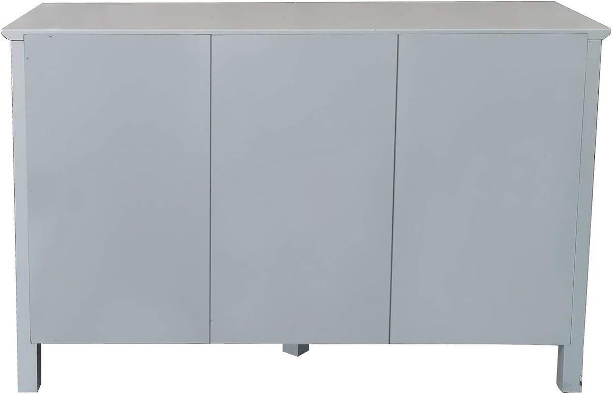 White Sideboard Buffet Console Table Storage Cabinets Z563334