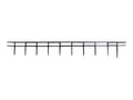 0.98 in 10 rings A4 250 sheets black 100 pcs binding strips L775389