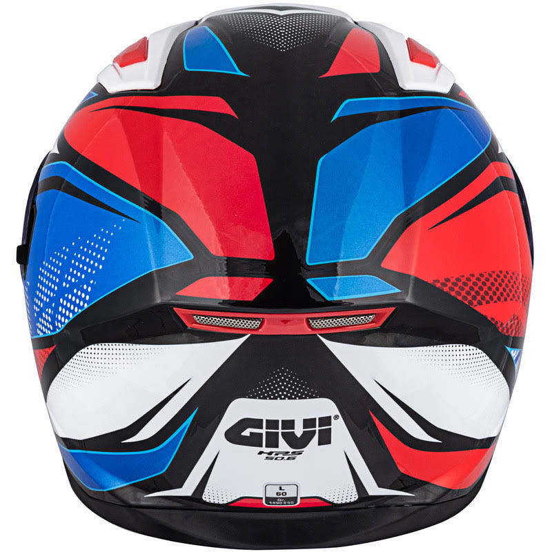 Black White Blue Red Helmet Size S Z36669