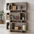 3 Tier Traditional Bookcase in Salvaged Cabin N566
