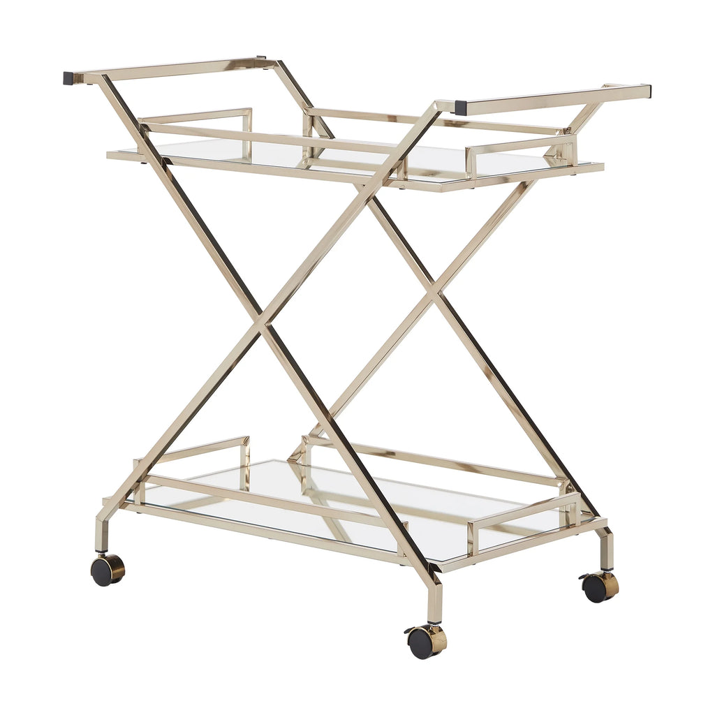 Champagne Gold Bar Cart N167