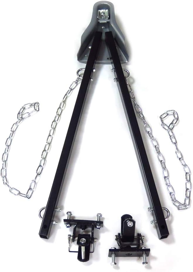 Adjustable Tow Towing Bar Bumper Mount 5000lb with Chains C585