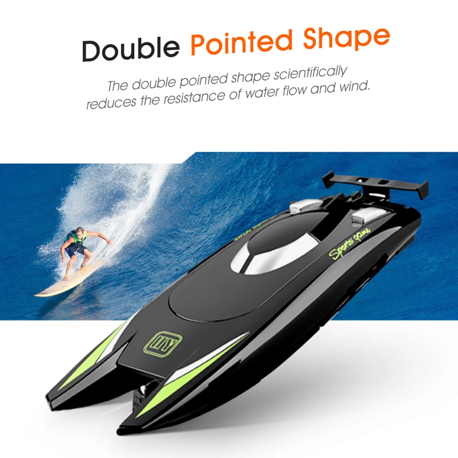 RC Racing Boat for Pools D580