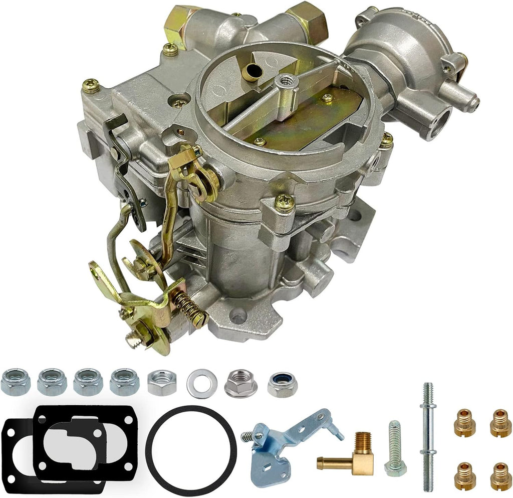 Marine Carburetor 2 Barrel Electric Choke with Jets and Gaskets J5162