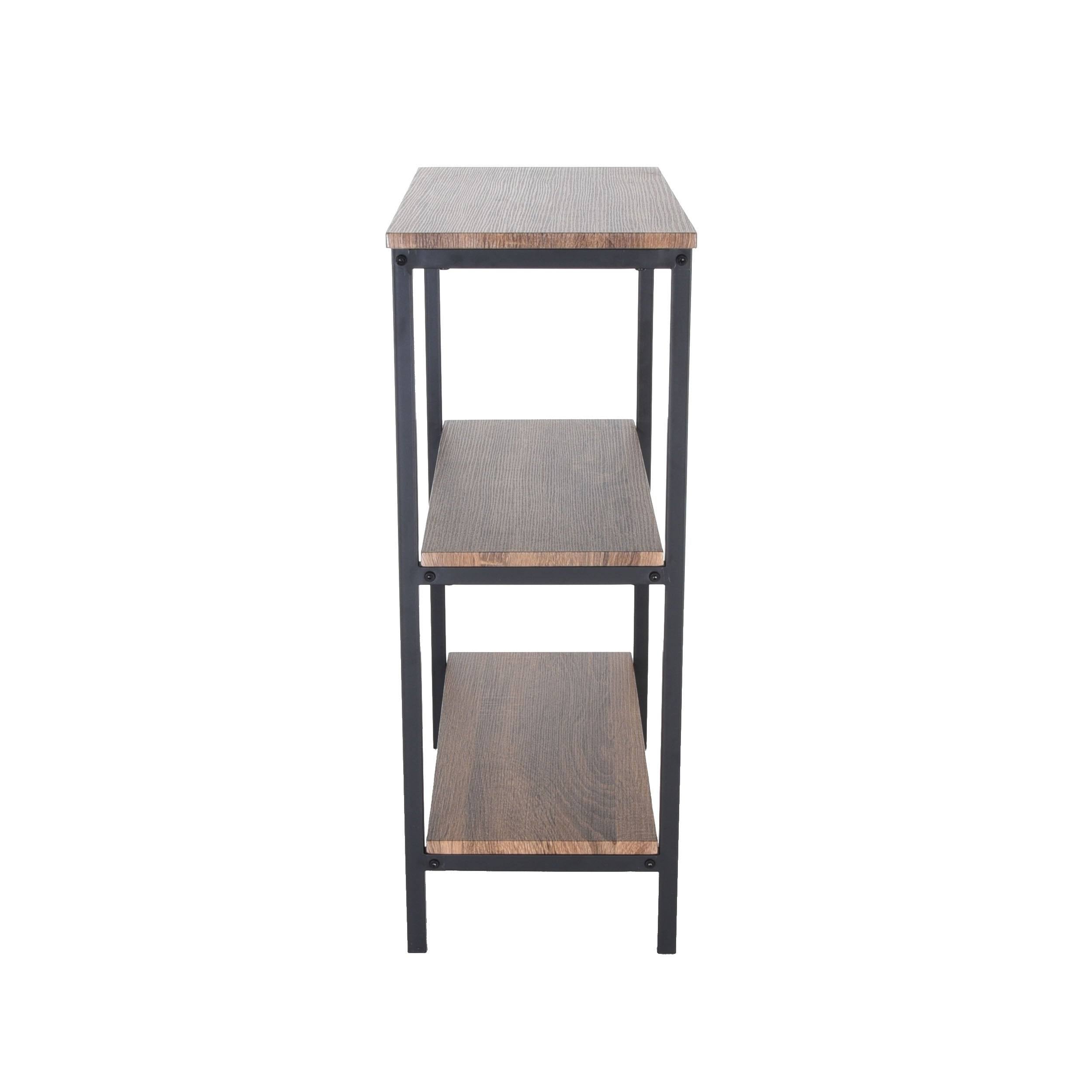 3 Tier Metal Etagere Bookcase L161