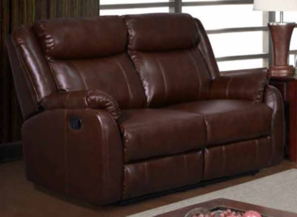 Brown Reclining Loveseat X522