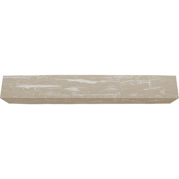 White Washed Faux Wood Fireplace Mantel N53831