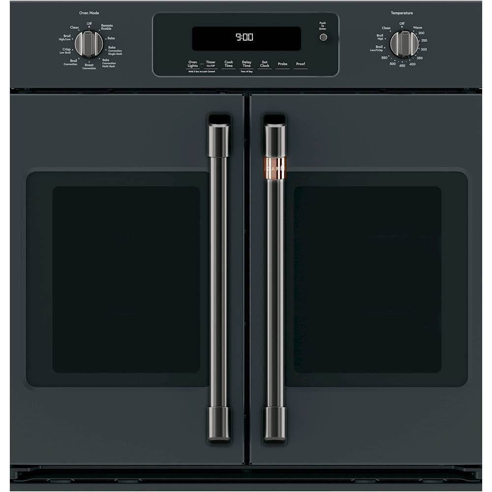 Brushed Black French Door Handles and Knob Kit Z3252