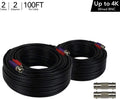 100 ft. in-Wall Rated Video/Power Camera Extension Cable with Extension Adapter (2-Pack) T11262