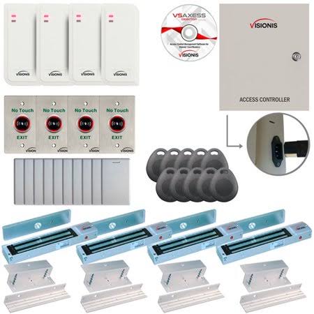 Four Door Access Control TCP/IP Wiegand Electric Maglock Controller Box R2140