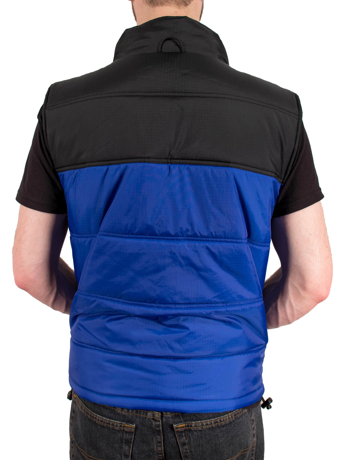 3in1 Winter Jacket Coat Parka & Vest (4XL, Blue) F935730