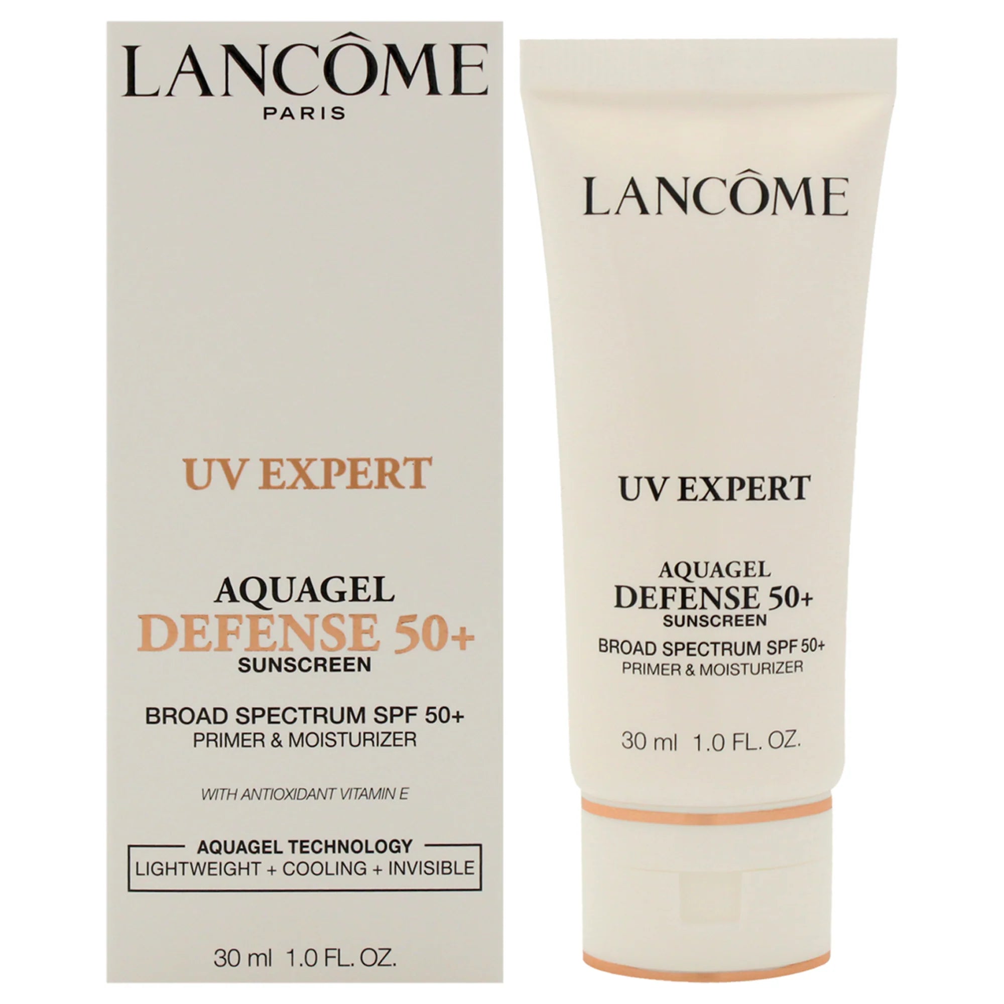 UV Expert Aqua Gel Defense Sunscreen SPF 50 Plus 1 oz Sunscreen H803742