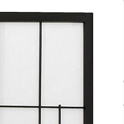 Black 3 Panel Shoji Screen V2524