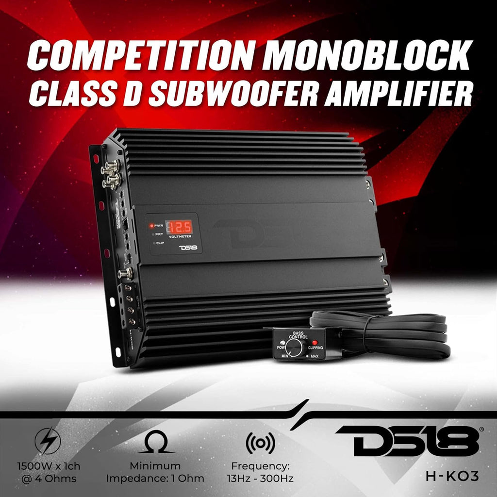 3000 Watts Rms Monoblock Car Audio Amplifier H2042