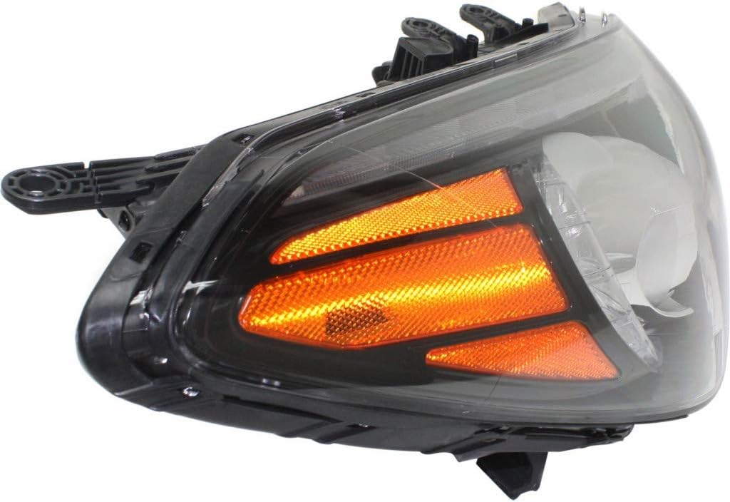 Pair Driver and Passenger Side Halogen Headlight with LED Position Y42215