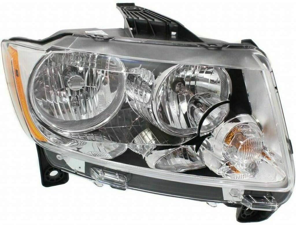 Headlight Assembly Halogen Passenger Side Y131