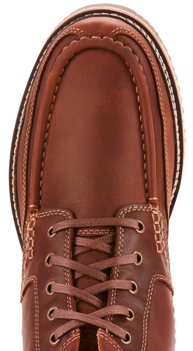 Brown Men&s Size 7.5 Work Boots E85869