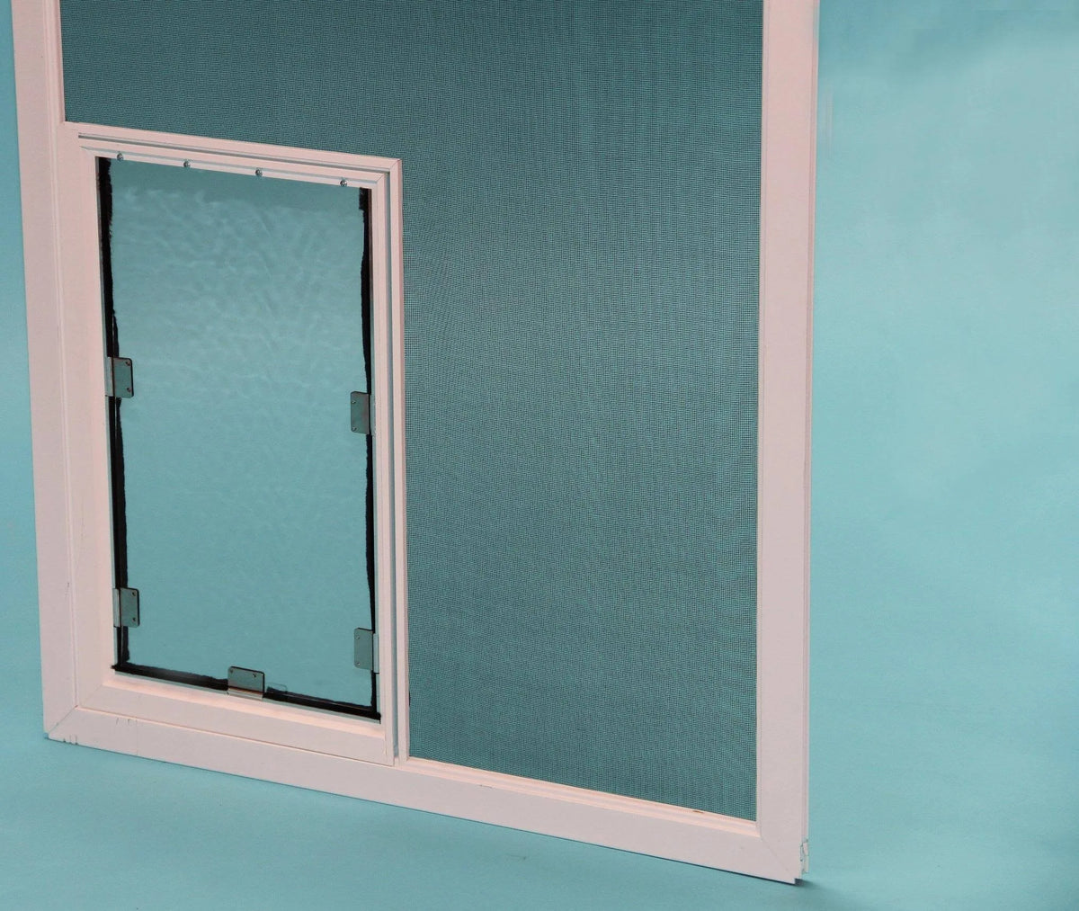 Screen Mounted Cat and Dog Door K38880
