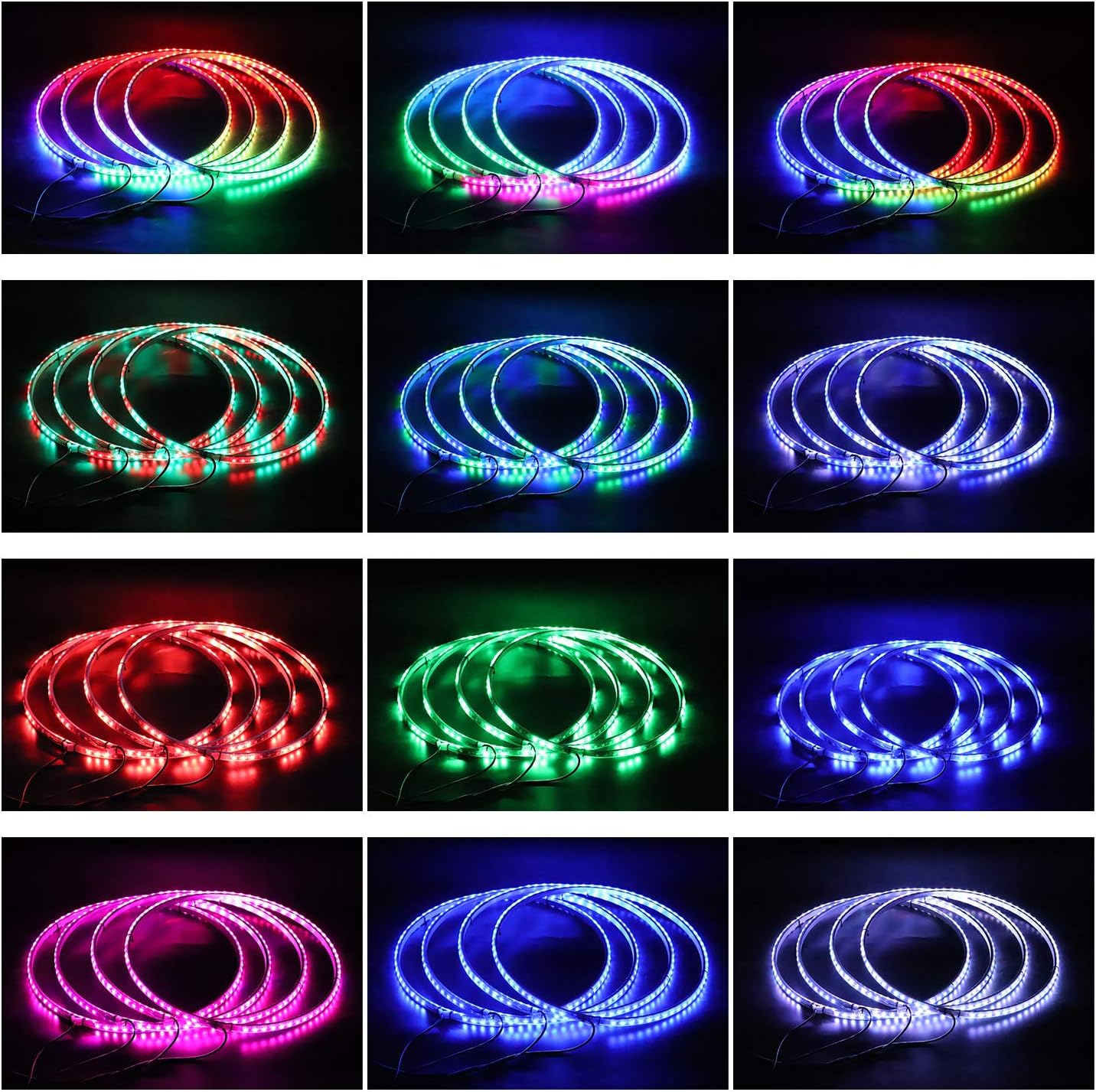 17inch Single Row Wheel Ring Light Kit -4PCS X654