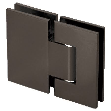 Oil Rubbed Bronze Adjustable 180 Degree Glass-to-Glass Hinge M45202