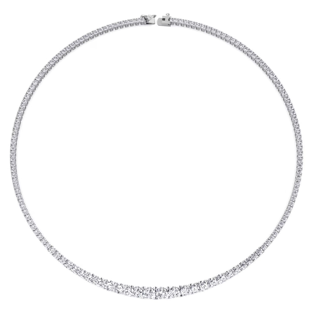 15 Carat Diamond Tennis Necklace T7474