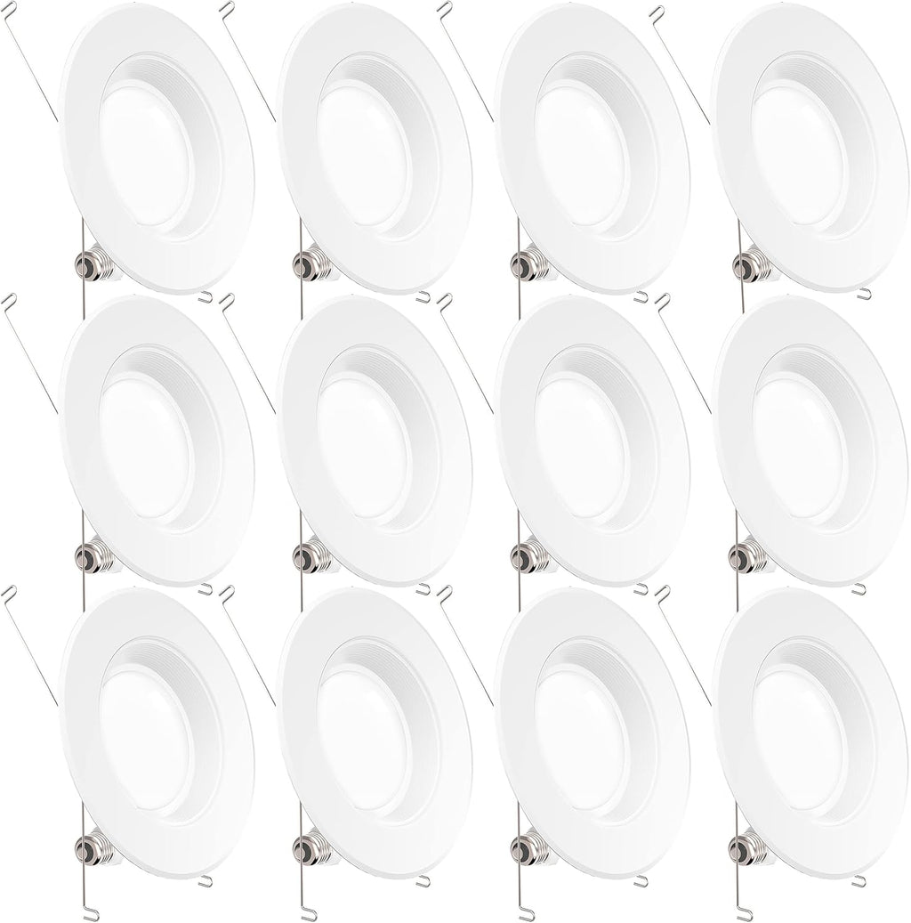 12 Pack 5/6 Inch LED Recessed Lighting Retrofit Conversion Kit Y825606