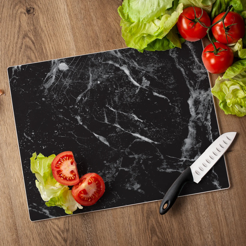 Blue 3mm Glass Cutting Board 15" by 12" V144