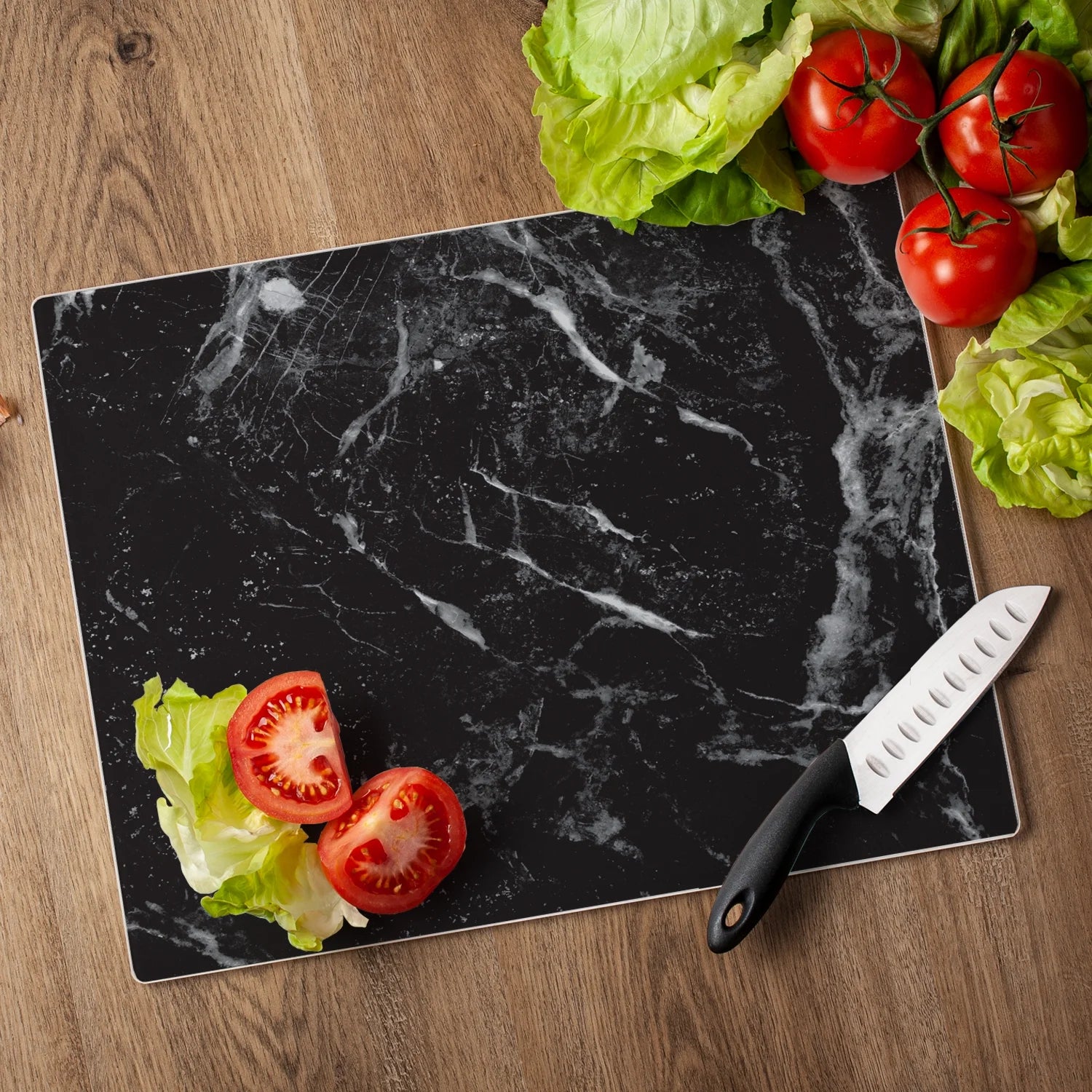 Blue 3mm Glass Cutting Board 15" by 12" V144
