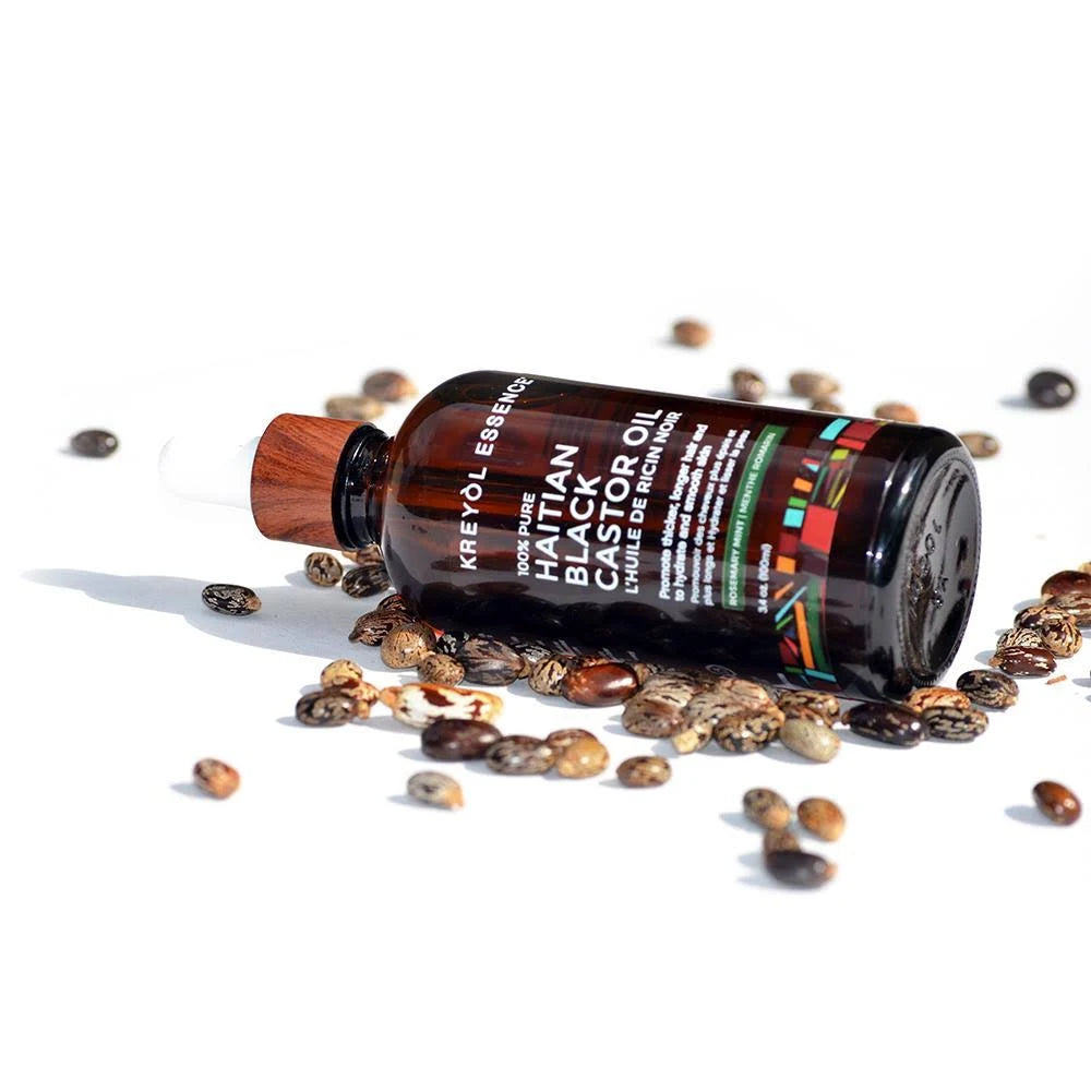 Haitian Black Castor Oil - Rosemary Mint F511