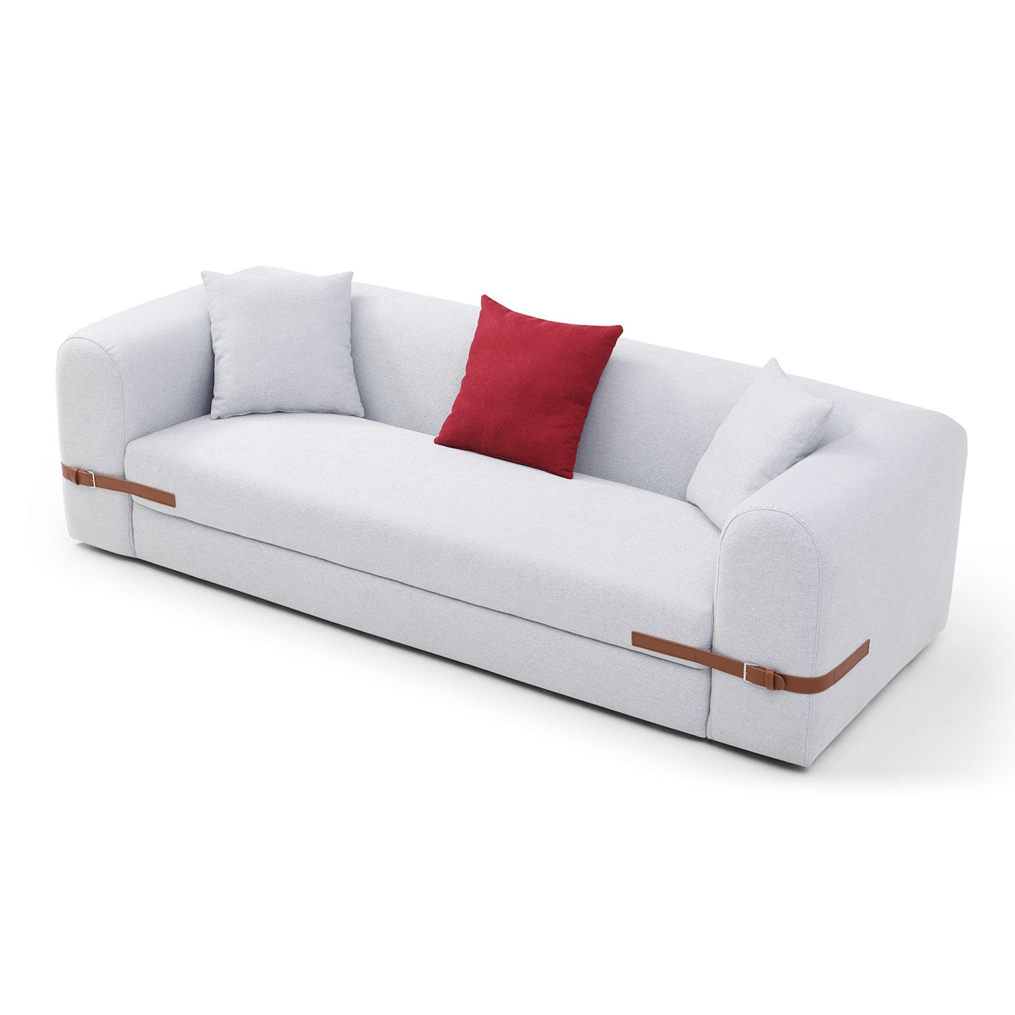 Grey 3 Seat Sofa D47140