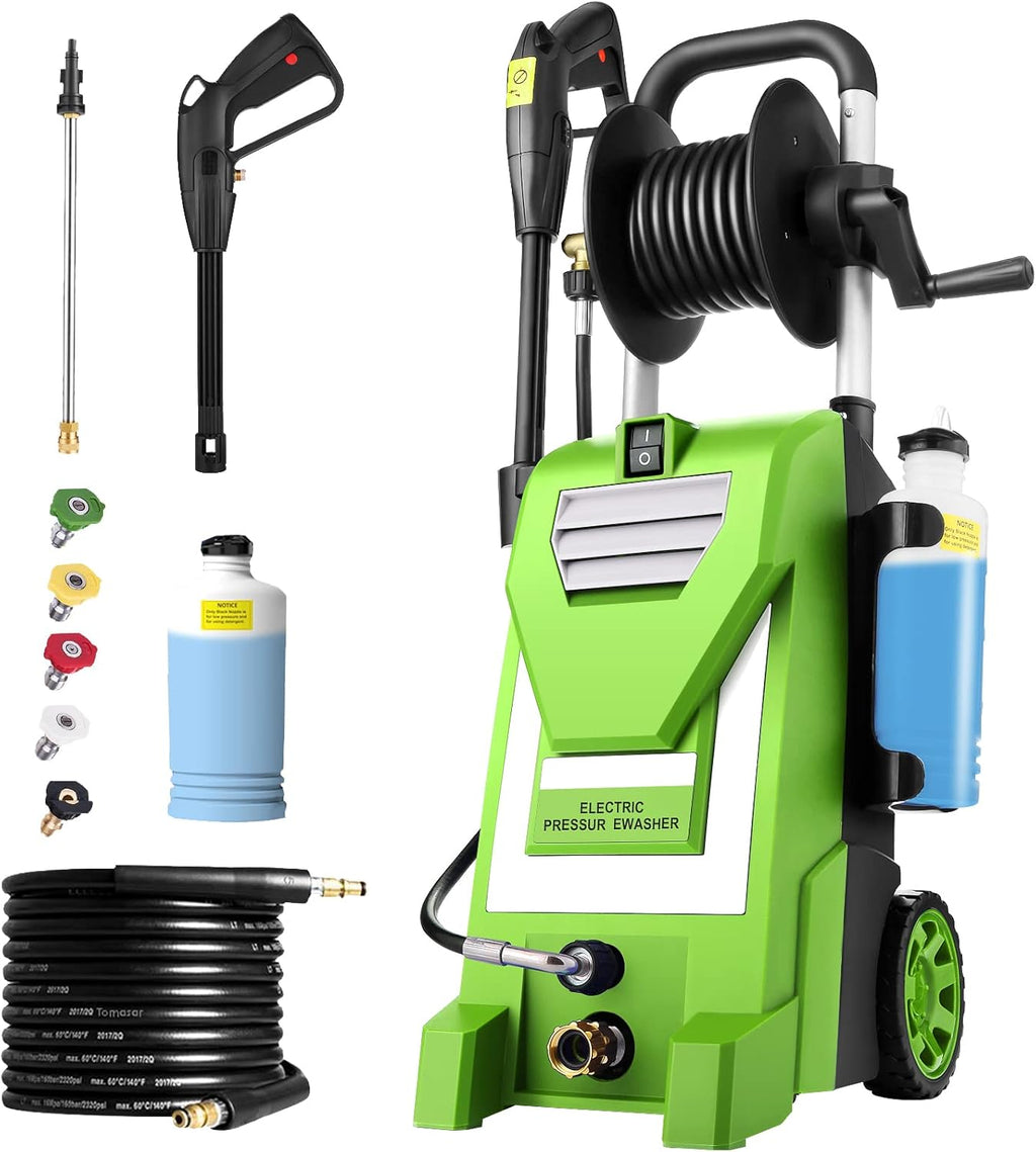 2200PSI Electric Pressure Washer 1.9GPM with 5 Nozzles P800