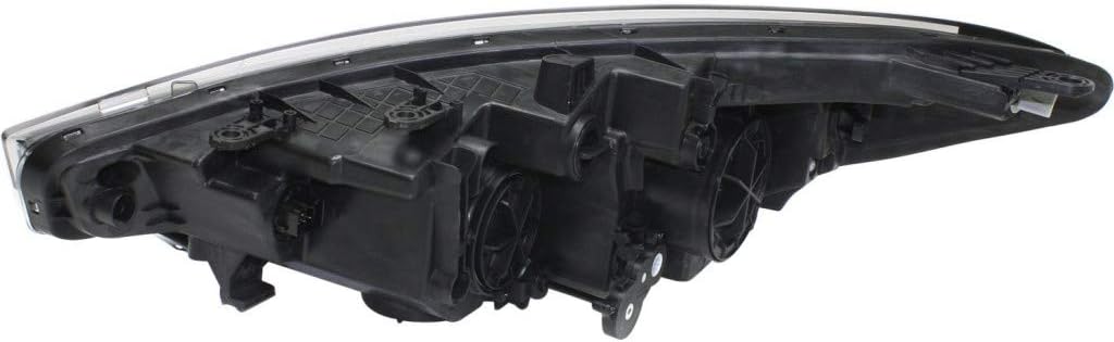 Pair Driver and Passenger Side Halogen Headlight with LED Position Y42215