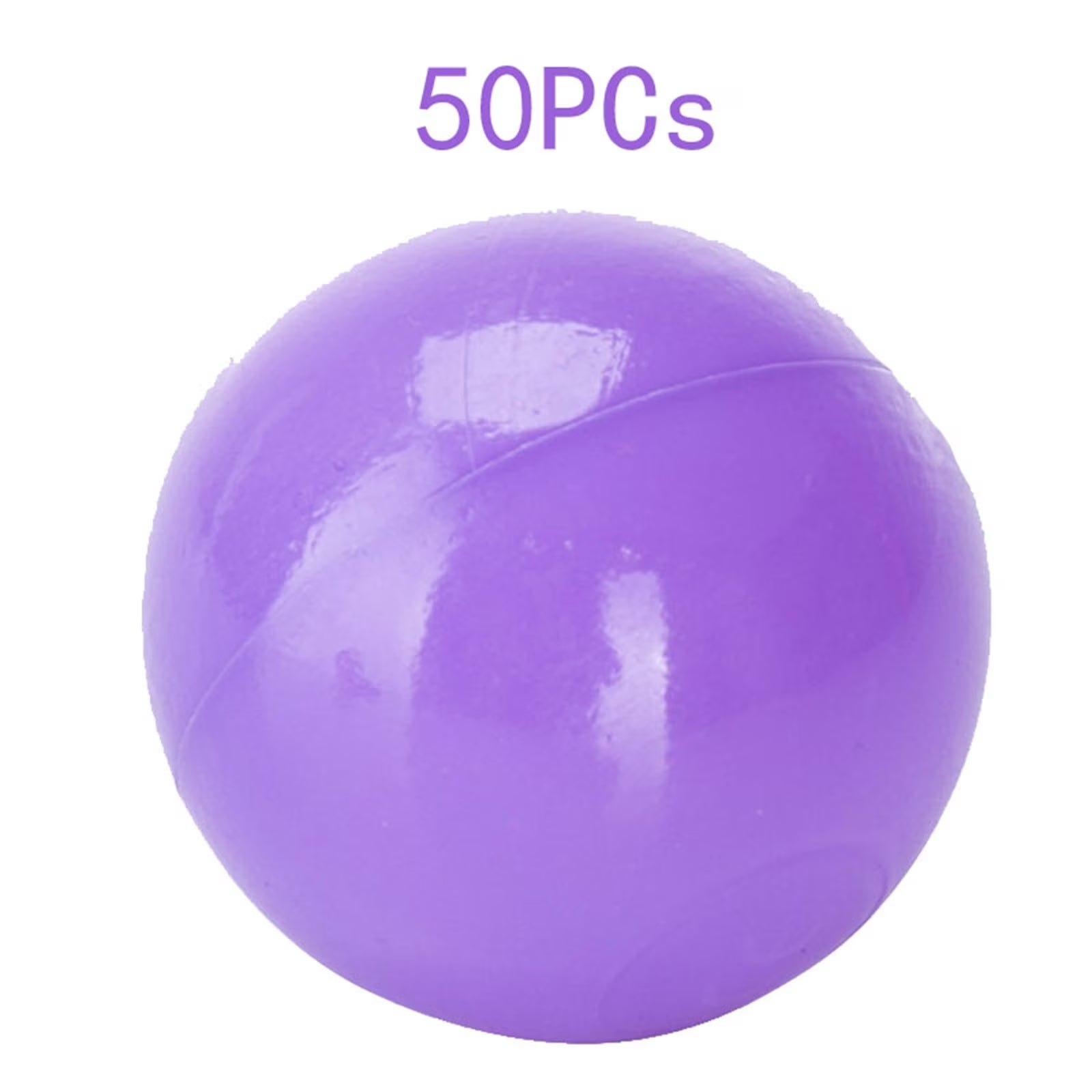 50PCS 5.5cm Colorful Soft Plastic Ocean Balls S461489