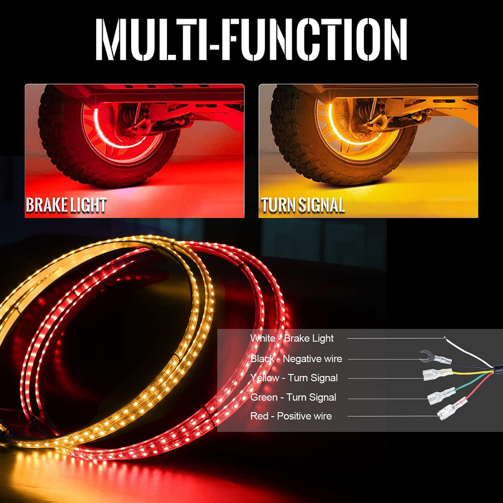 17inch Single Row Wheel Ring Light Kit -4PCS X654