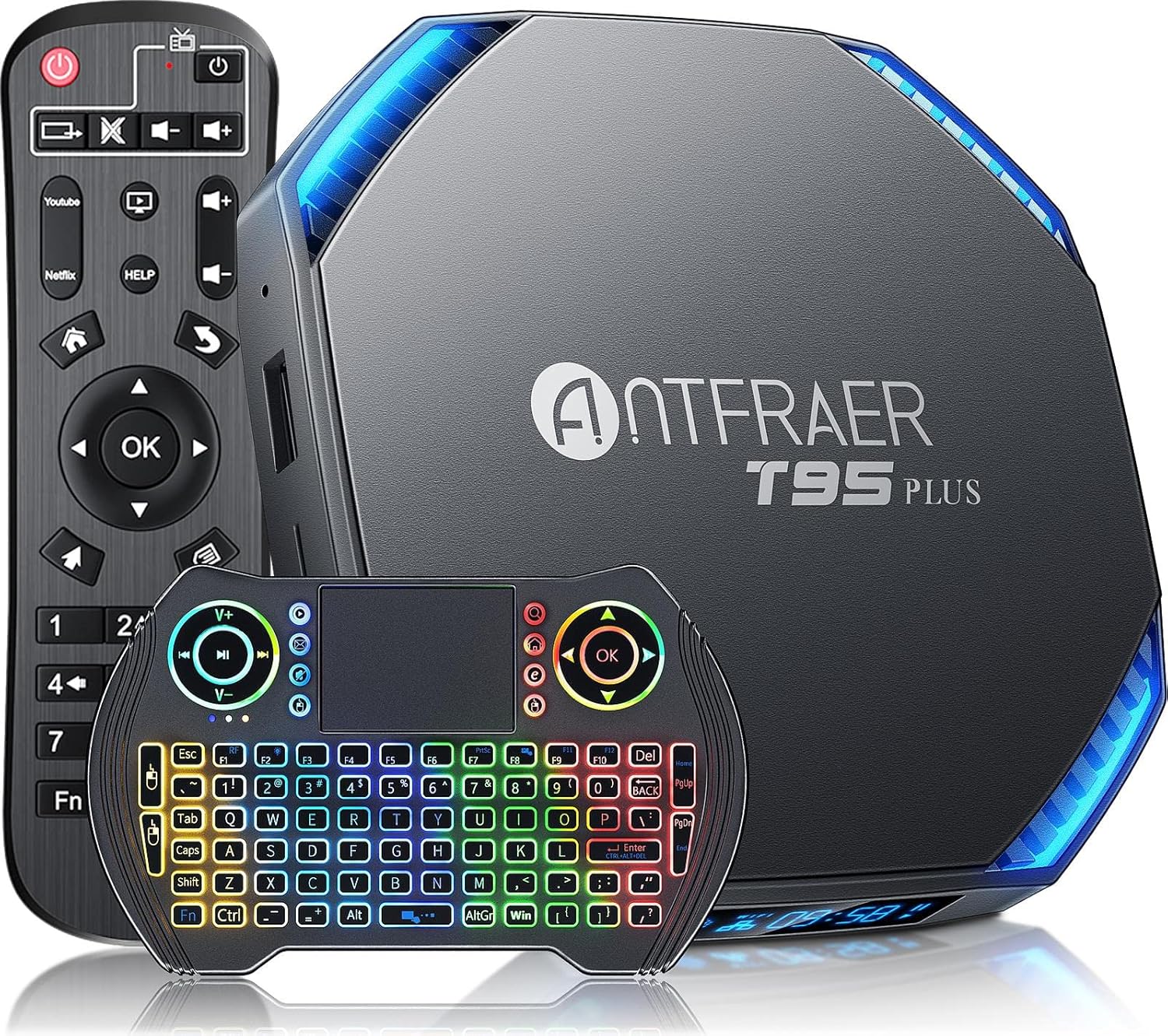 Android TV Box 4GB RAM 32GB ROM with RK3566 Quad-Core I283
