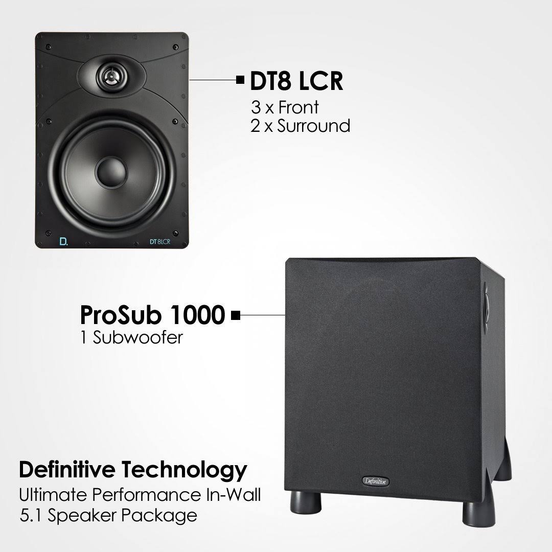 White 2-way In-Wall Speaker M397712