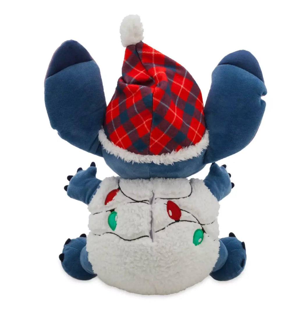 Stitch Light Up Holiday Medium Plush with Tag W137341
