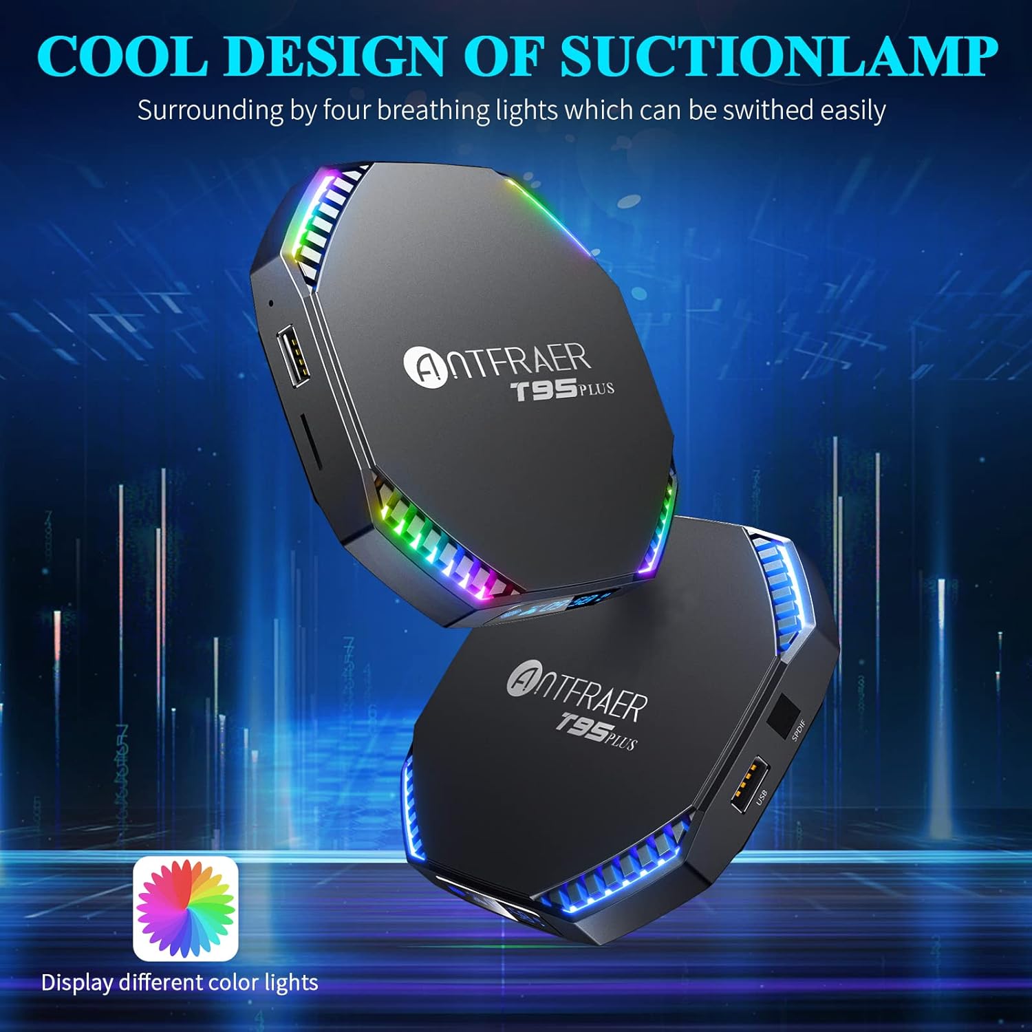 Android TV Box 4GB RAM 32GB ROM with RK3566 Quad-Core I283