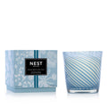 Blue 3-Wick Candle Y627