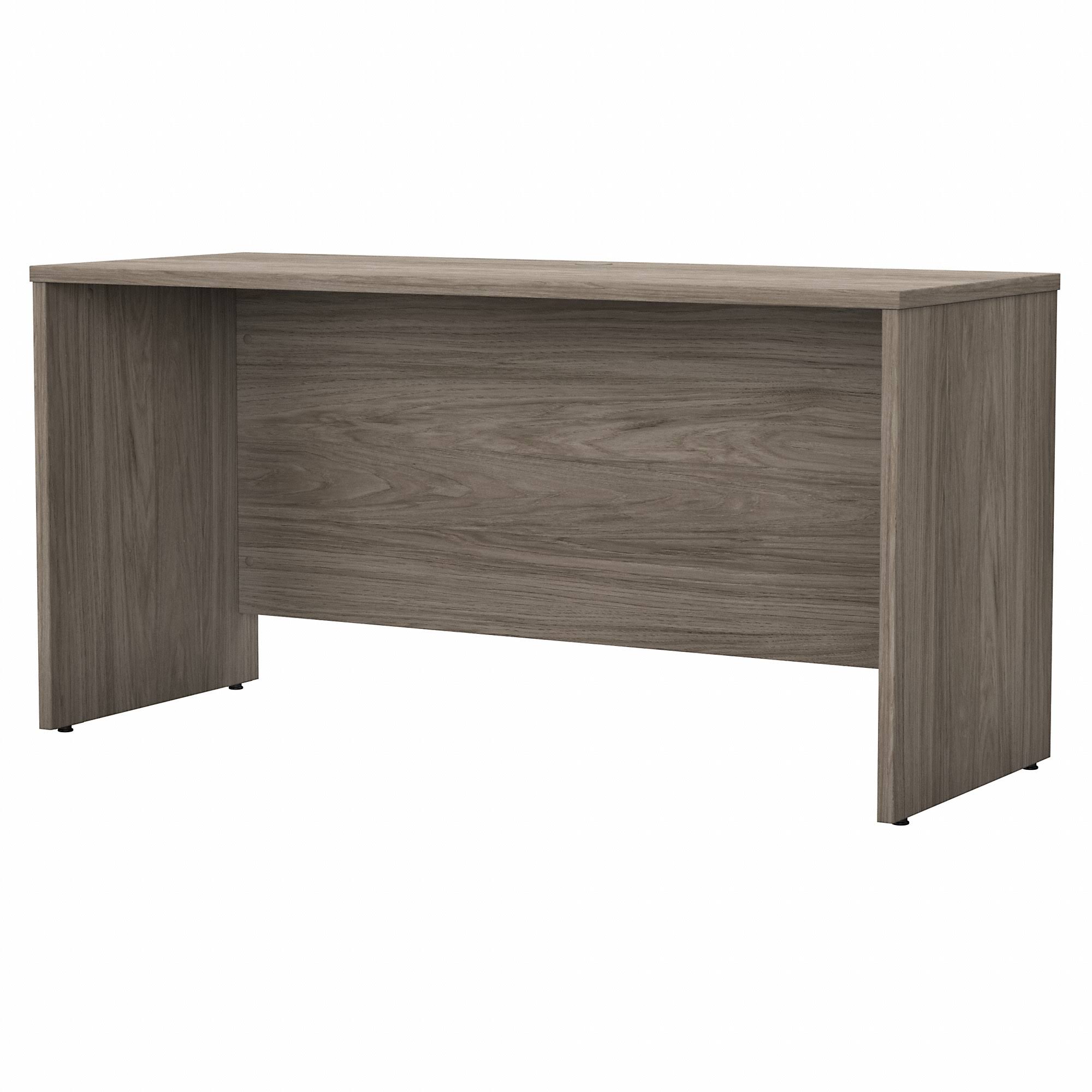 Modern Hickory Credenza Desk R8375