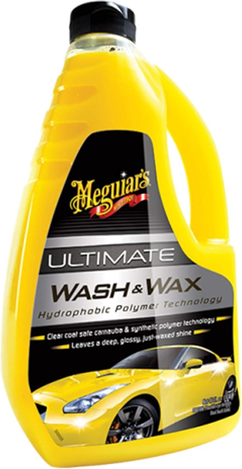 Ultimate Wash & Wax Car Care Cleaning Kit Solution, 48 Ounces (6 Pack) D139496
