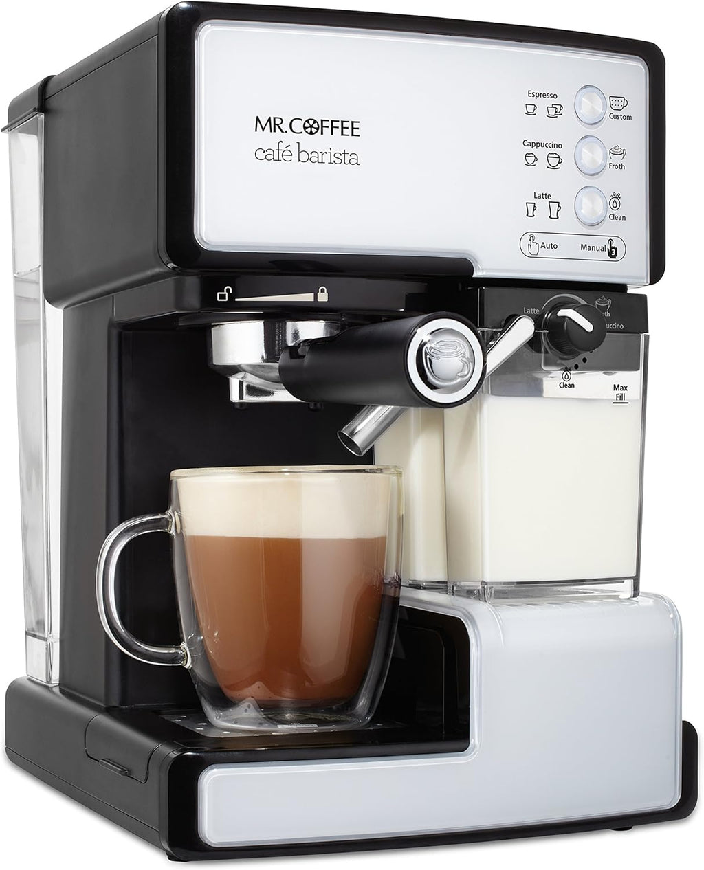 Silver Espresso and Cappuccino Maker P5442