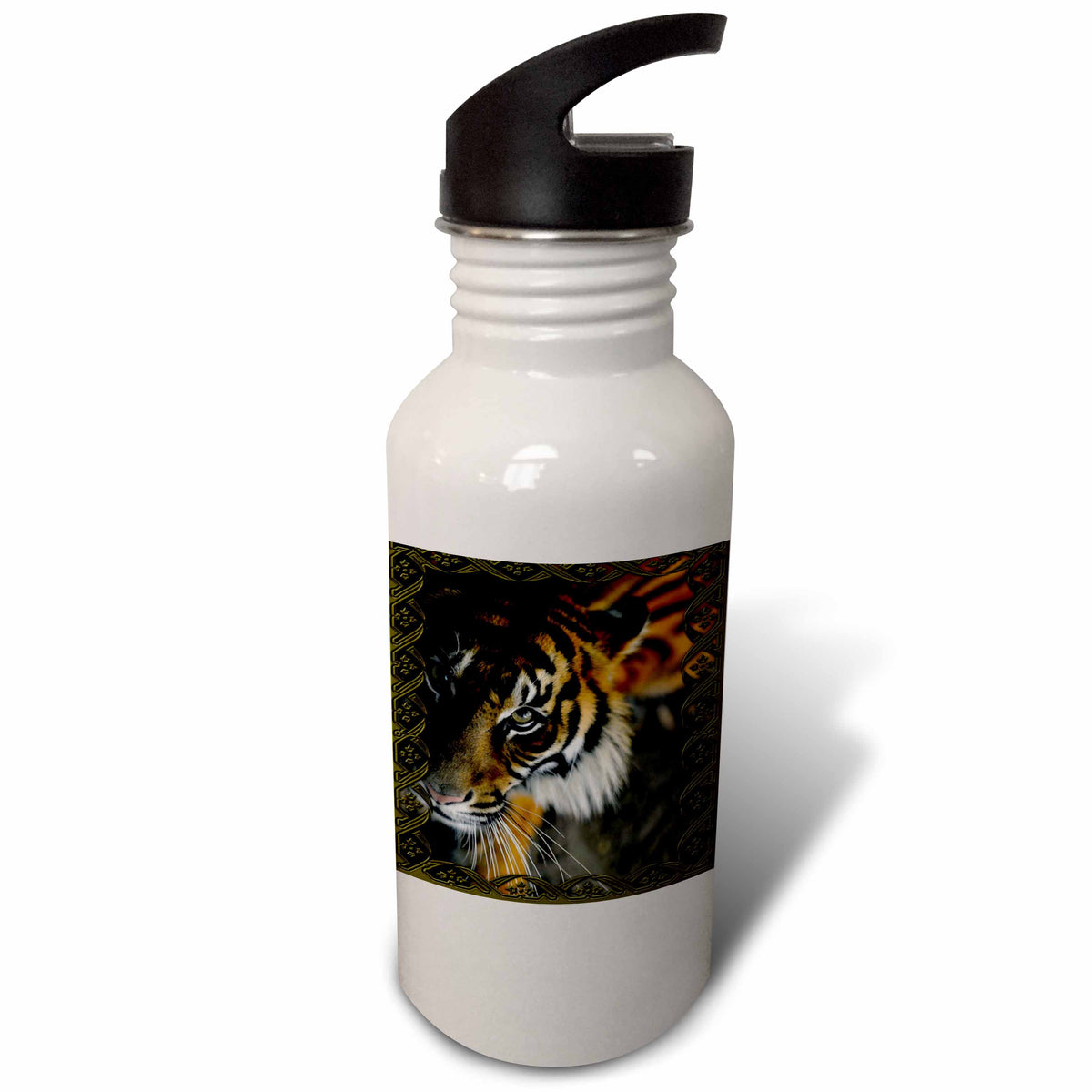 Bengal Tiger Print 21 oz Sports Water Bottle Y727896