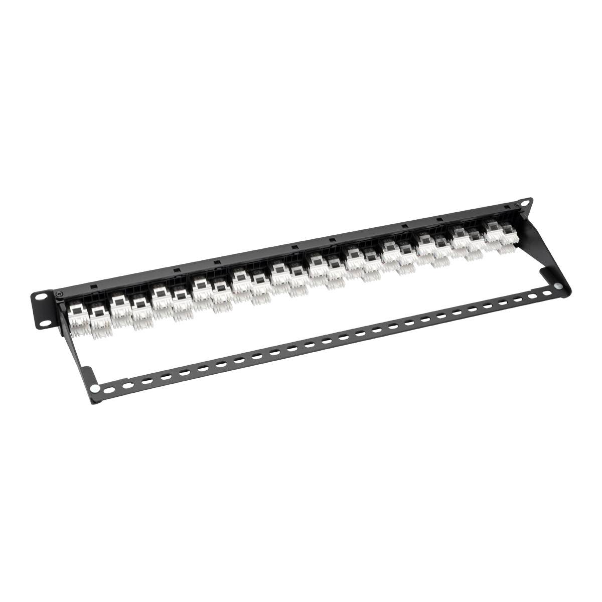 24-Port Cat6a Cat6 Cat5e Patch Panel J2953