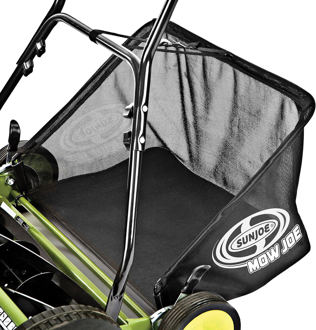 20-Inch Manual Reel Mower with 8.5-Gallon Grass Catcher A223521