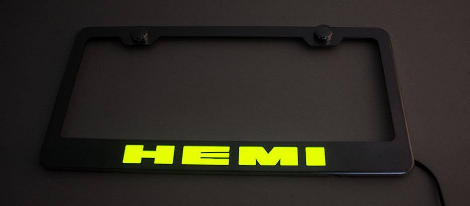 Rear Tag Frame Red C82891
